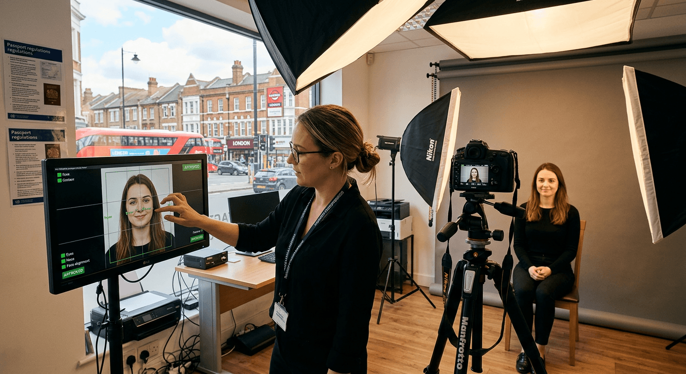 How to Use Passport Size Photo Services in London